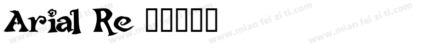 Arial Re字体转换